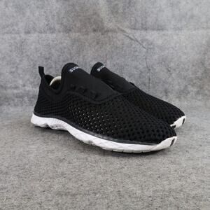 Water Shoes Mens 9 Active Slip On Lightweight Casual Mesh Black Summer Sneakers